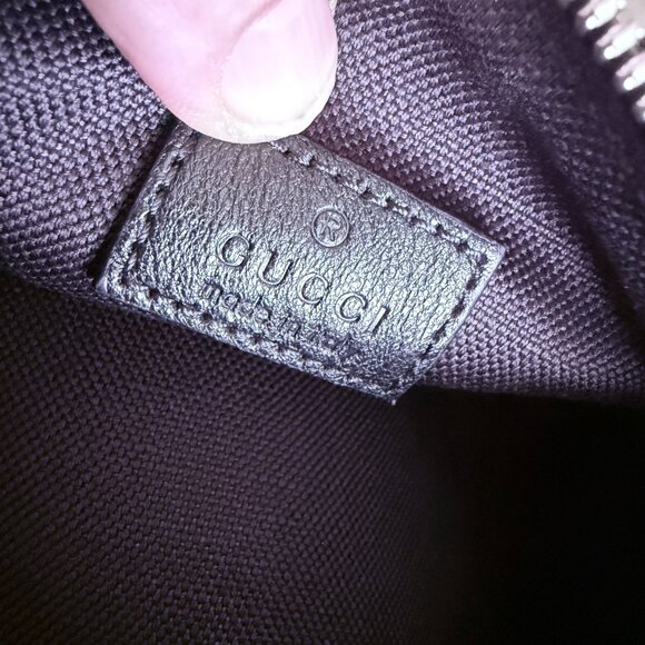 Gucci 760710 Blondie Mini Cylinder Shoulder Bag Black Leather - Picture 12 of 15